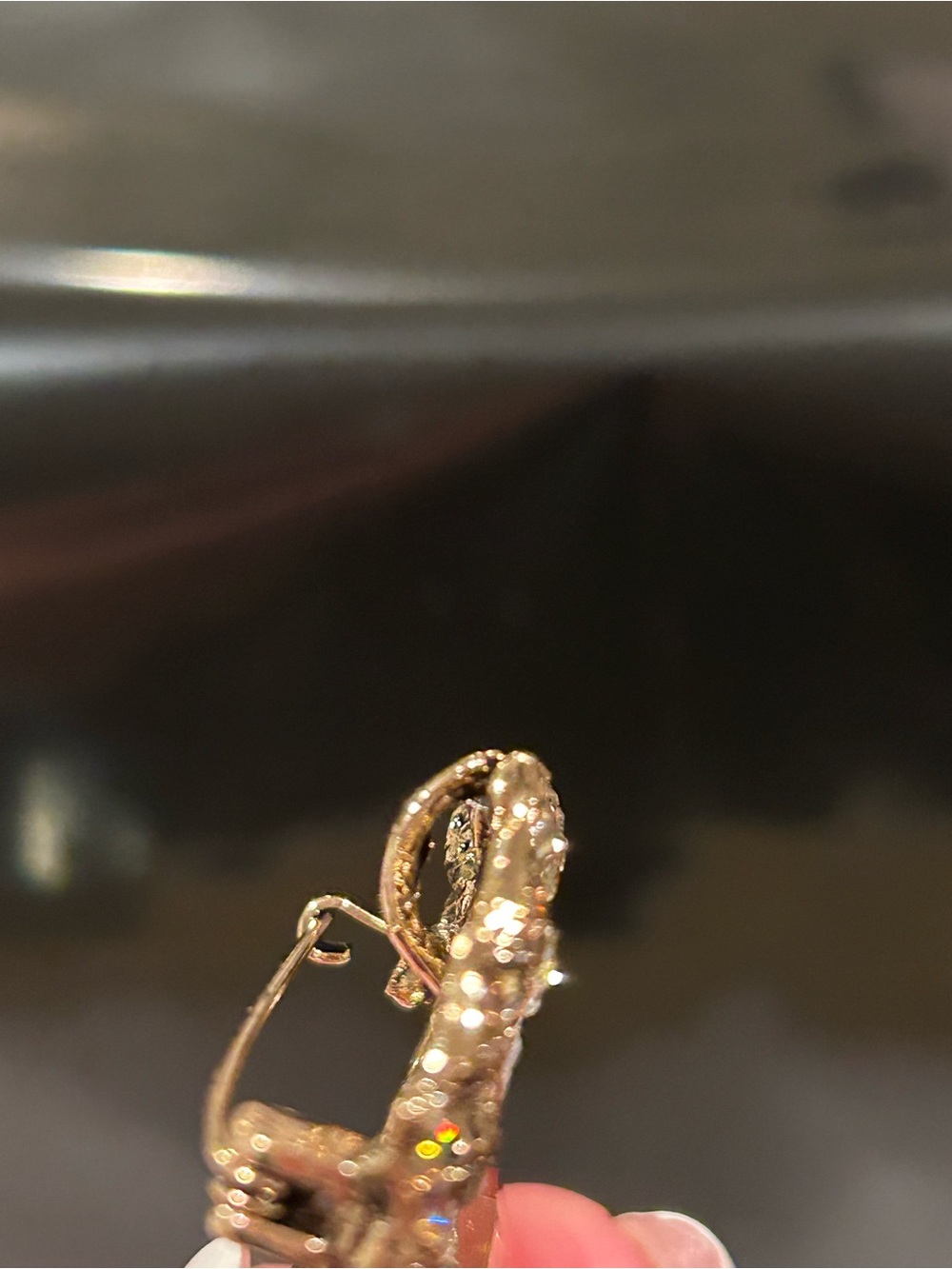 Champagne Convertible Statement Brooch Pendant - Picture 10 of 10
